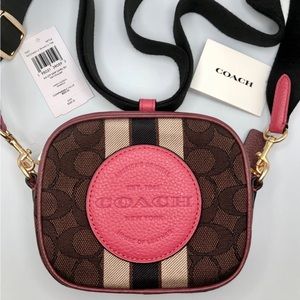 Coach Mini Dempsey Camera Cross Body Bag